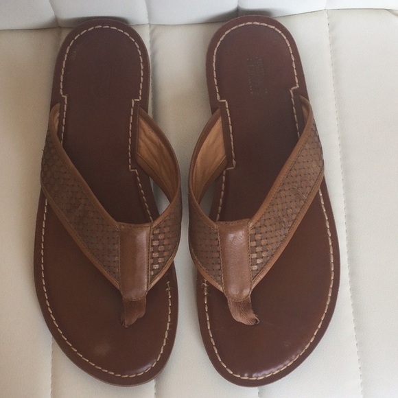EUC Mens Johnston And Murphy 13M Brown Sandal - Picture 13 of 14